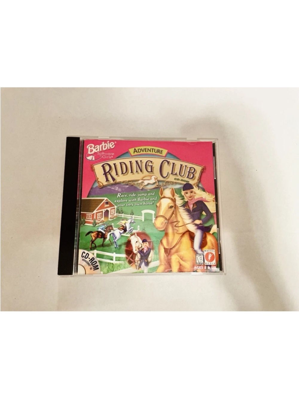 Barbie Detective Software CD-ROM - Pink Packaging